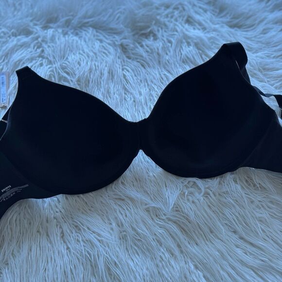 Skims Fits Everybody T-Shirt Bra Onyx Size 36DDDD - Picture 5 of 7